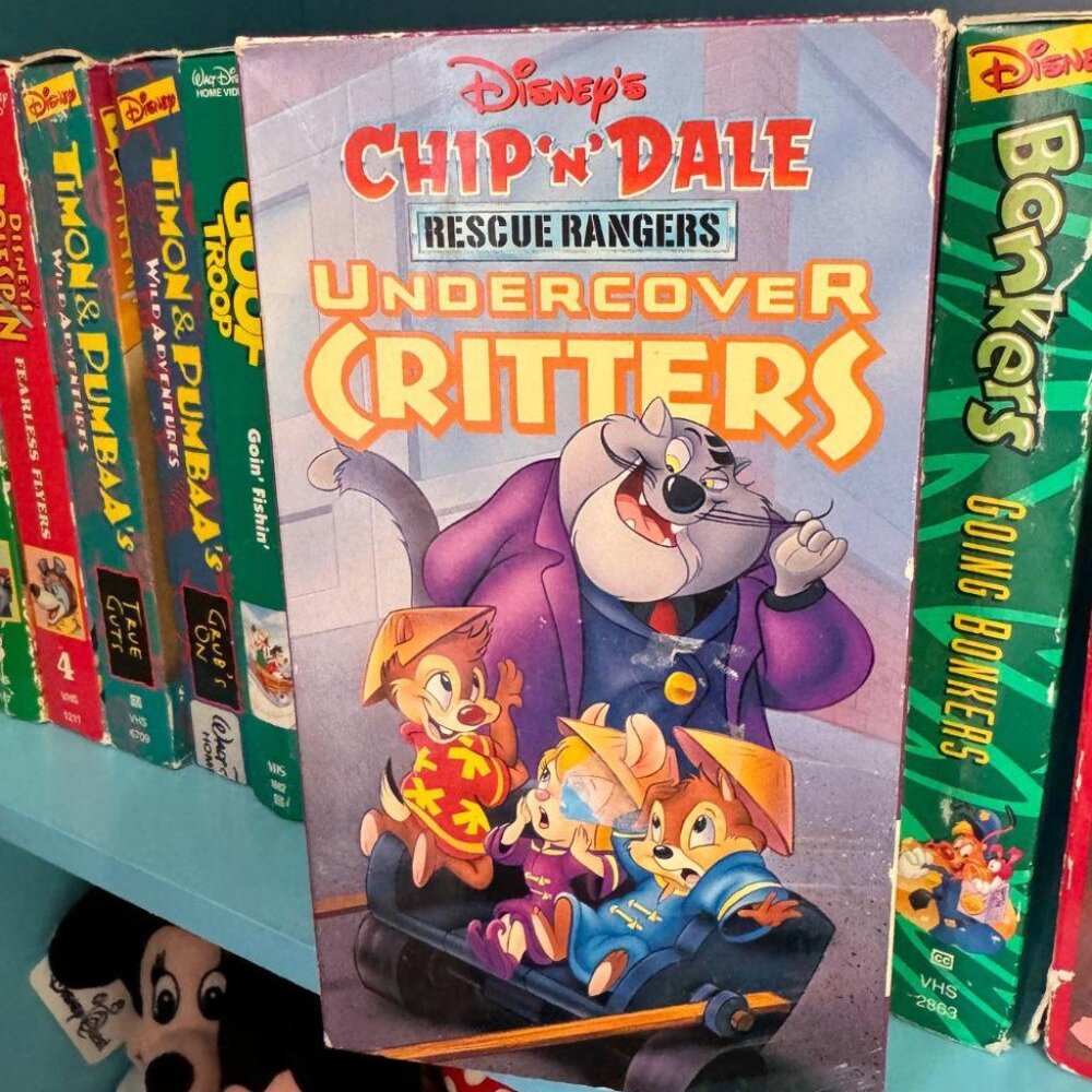 RESCUE RANGERS: UNDERCOVER CRITTERS VHS